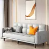 Sofá-cama dobrável multifuncional tecido de dupla finalidade simples sala de estar única quarto cama dobrável preguiçoso pequeno apartamento