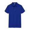 Playeras tipo polo de algodón con logo personalizado para ropa de trabajo corporativa, camisetas publicitarias para grupos, camisetas de manga corta con cuello y texto impreso y bordado