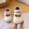 Zapatos Mary Jane estilo princesa para bebés niñas, nuevo modelo primavera y otoño 2026, zapatos para caminar para niños pequeños, zapatos de piel para bebés, zapatos para el primer cumpleaños