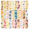 30 Folhas Série de Marcadores de Página Gatinho Fofo Desenho Animado Simples Diário Artístico Criativo Material ins Cartões de Papel para Leitura