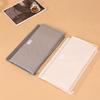 Caja de Tela Oxford con Ventana Visible Caja de Almacenamiento para Clasificación de Ropa y Pantalones con Tapa Transparente Cesta de Almacenamiento Artefacto de Almacenamiento