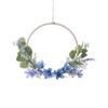Flor decorativa taxiya Camelia semi-anillo flor artificial Hogar flor falsa ramo de boda decoración de pared CF01309
