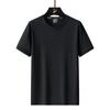 Camiseta de manga corta para hombre, novedad de verano 2023, estilo coreano, holgada, de seda helada, de media manga, ropa informal de secado rápido.
