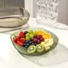 Venta al por mayor del fabricante 2026 bandeja de frutas, plato de frutas para uso doméstico, bandeja de bocadillos para mesa de centro de sala de estar, canasta, bandeja, bandeja de dulces, plato de lujo ligero
