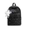 Mochila nueva estilo ins japonés estilo universitario para mujer, diseño de cielo estrellado estilo coreano, fresca y dulce, linda para chicas sensibles, mochila de viaje