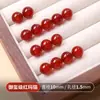 8A Ágata Cuentas Sueltas DIY Cuentas Hechas a Mano Ágata Blanco Negro Verde Amarillo Rojo Cuentas Redondas de Ágata Cuentas Sueltas para Pulsera de Ágata Natural