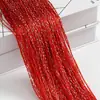 Ventas Directas de Fábrica de Accesorios de Boda de Gama Alta, Cortinas de Hilo Plateado, Rueda de la Fortuna para Bodas, Decoración de Fondo que No se Enreda, Anillos para Techo