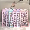 Pegatinas Blanditas Populares con Forma de Durazno Grabadas con Láser Pegatinas 3D de Dibujos Animados Pegatinas de Cristal 3D Pegatinas Decorativas DIY para Niños