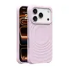 Adecuado para Apple 17Promax Funda de Teléfono Magnética Líquida con Forma de Ola Iphone16 Simple Silicona 15/14 Protección