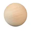 Bola de Madera Maciza, Bola Redonda, Pasamanos de Escalera, Accesorios para Muebles Semicirculares, Talla en Madera, Bola Pequeña Maciza