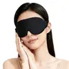 Máscara de Ojos Portátil 3D Opaca para Dormir para Viajes de Negocios y Descansos para Almorzar, Cojín para Ojos Unisex para Ayudar a Dormir