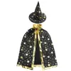 Capa de Halloween Manto Cosplay Cinco Estrelas Fantasia de Festa Infantil Roupas de Performance Fabricante Atacado Transfronteiriço Infantil
