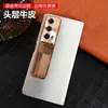 Funda de teléfono de cuero integrada con película de cobertura completa para eje central Honor MagicVS2, carcasa de piel de vaca resistente a caídas para pantalla plegable V2