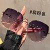 Óculos de Sol Grandes Novos para Mulheres 2026, Adequados para Rostos Quadrados e Redondos, com Design de Glitter, Óculos com Proteção Solar e Proteção UV