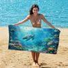 [Millones en Stock] Toalla de Playa de Secado Rápido Amazon, Toalla de Baño Absorbente de Terciopelo de Doble Cara, Toalla Impresa de Doble Cara que No Suelta Pelusa