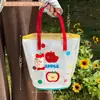 Bolsa de Gelatina Fofa de Desenho Animado Original Tengyi, Bolsa de Mão Versátil para Meninas, Bolsa de Praia para Viagem, Bolsa Transparente para Litoral, Atacado