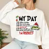 Reservé una Sudadera para Mujer con Estampado de Slogan Interesante, Corte Holgado y Adelgazante, Top Casual Versátil para el Día a Día