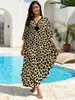 2027 Nuevo Cubre Traje de Baño de Playa para Mujer Transfronterizo Vestido Largo Bohemio de Vacaciones Cubre Bikini Ropa de Baño Ropa Exterior