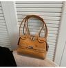 Bolso de Mano Texturizado Transfronterizo para Mujer 2026 Nuevo Estilo con Decoración de Correa, Bolso Tote de Hombro Retro a la Moda