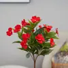 Flores Artificiales, Alegrías, Arreglos Florales de Boda, Decoración del Hogar, Ingeniería de Paisajismo de Bosque Pequeño para Jardín, Azaleas Artificiales