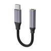 Para Samsung Huawei Xiaomi Adaptador de Auriculares Tipo-c Adaptador de Cable U-Shield Control por Cable Digitalizador DAC
