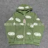 Comercio Exterior Transfronterizo Patrón Nuevo Primavera y Otoño Sudadera con Capucha Estampada Sudadera con Cremallera Holgada Versátil Sudadera Pantalones Deportivos