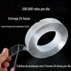 Fita Nano Transparente de Acrílico Que Não Deixa Resíduo Adesivo, Feita Sob Medida para Uso na Cozinha e Banheiro, Fita à Prova de Vazamentos para Milk Tea, Tira Vedadora de Juntas para Fogões