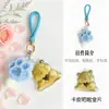 Ano Novo do Cavalo Modelo Shuibei Ouro 999 Ouro Puro Capivara Pelúcia Arranhador Gato Bolsa Pingente Chaveiro