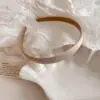 Diadema Fina de Satén de Alta Gama Morandi, Sencilla y Elegante, Accesorio Versátil de Colores para Lavarse la Cara y Peinarse