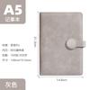 Cuaderno A5 Ultrafino Negocios Retro Simple Estilo Ins Diario Estudiante Universitario Bloc de Notas Engrosado B5 Oficina