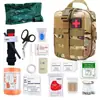 Kit de primeros auxilios con vendaje israelí, herramienta de supervivencia para viajes, traje, kit de emergencia de supervivencia, equipo EDC para acampar, kit de primeros auxilios