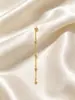 Corrente de zircônia em mosaico de estrela de oito pontas galvanoplastia de preservação de cor acessório de colar para joias artesanais DIY fonte de colar