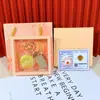 Oro Puro 999 Gama Alta Exquisito Regalo Día de San Valentín Chino 520 Paz y Alegría Princesa Por Favor Haz Galletas de la Fortuna para que Otros las Regalen Venta al por Mayor