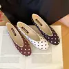 Sapatilhas de Ballet Poá Estilo Retrô Francês para Mulheres, Lançamento Primavera 2026 Sapatos Mary Jane Rasos de Solado Macio