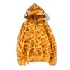 Hoodies masculinos e femininos de tubarão com estampa digital 3D, vendidos em alta na Europa e América, moletom com capuz e zíper, traje de tubarão, tendência da moda