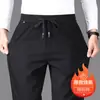 Pantalones Casuales de Algodón Puro para Hombres de Mediana Edad, Pantalones Deportivos para Hombre, Pantalones Largos Rectos Holgados 100% Algodón, Novedad Otoño/Invierno 2026