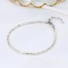 Pulsera de plata de ley S925 con forma de corazón, estilo nicho, joyería de alta gama, joyería sencilla de plata de ley con forma de corazón.