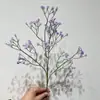 Simulación que contiene Yang de decoración de boda nupcial de gypsophila ramo individual de plástico para sostener ramo de mano de PU decoración para el hogar decoración