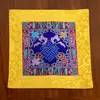 Tapete de Mesa para Oferendas Estilo Xizang, Tapete de Pano para Estátua de Buda, Tapete de Altar Espessado, Pano de Altar Amarelo para Buda, Tapete de Oferendas, Toalha de Mesa de Altar