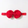 Faixa de Cabelo Infantil Europeia e Americana Acessórios de Cabelo Laço de Chiffon Faixa Elástica Faixa para Bebê Recém-nascido Lenço de Cabeça com Flor