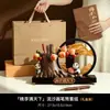 Portalápices de Panda con Decoración de Arena Líquida para Escritorio de Oficina, un Regalo para Maestros en el Día del Maestro o Graduación