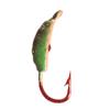 Gusano de Seda 6 Colores Gusano Forma Cabeza de Plomo Anzuelo Anzuelo de Pesca 1.1g Micro Colorido Anzuelo de Pesca en Hielo Señuelo Cebo de Pez Suave Anzuelo de Pez