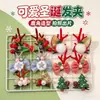 Grampo de Cabelo Decoração Atmosfera de Natal Duplo Grampo de Cabelo Adulto Acessórios de Tiara de Galhos de Cervo Infantil Tiara de Ursinho de Pelúcia