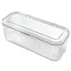 Caja de Almacenamiento de Escritorio Lista para Envíos Transfronterizos Acrílico Maquillaje Bocadillos Cesta Transparente Cuidado de la Piel Mascarilla Estante Organizador para Dormitorio