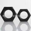 Venta al por mayor del fabricante Tuerca Hexagonal Delgada Negro Tuerca Hexagonal de Rosca Fina Tuerca Grado 8.8 Tuerca Hexagonal de Alta Resistencia