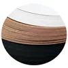 200g cartón redondo tarjeta blanca cartón negro 25/29/33CM cartón duro de doble cara papel kraft para pintar papel hecho a mano