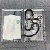 Bolsa de Papel Transparente de Gran Tamaño Fabricada con Película de Celulosa Natural Bolsa Protectora a Prueba de Polvo para Brochas de Maquillaje y Huevos de Belleza Bolsa de Papel