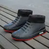 Botas de Chuva para Homens e Mulheres, Sapatos Impermeáveis Casuais Versáteis de Cano Curto, Aveludados, Quentes, Antiderrapantes, Resistentes ao Desgaste, Botas de Chuva Leves para Uso Externo