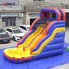 Castillo Inflable Grande Mundo Acuático Feliz Exterior Móvil Castillo Inflable Personalizado Juego Infantil Tobogán Acuático
