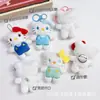 Accesorios de Peluche de Gato Kt de Dibujos Animados, Colgante de Muñeco Gatito que Chilla, Accesorios para Bolsos y Cabello, Pantuflas, Calcetines y Accesorios